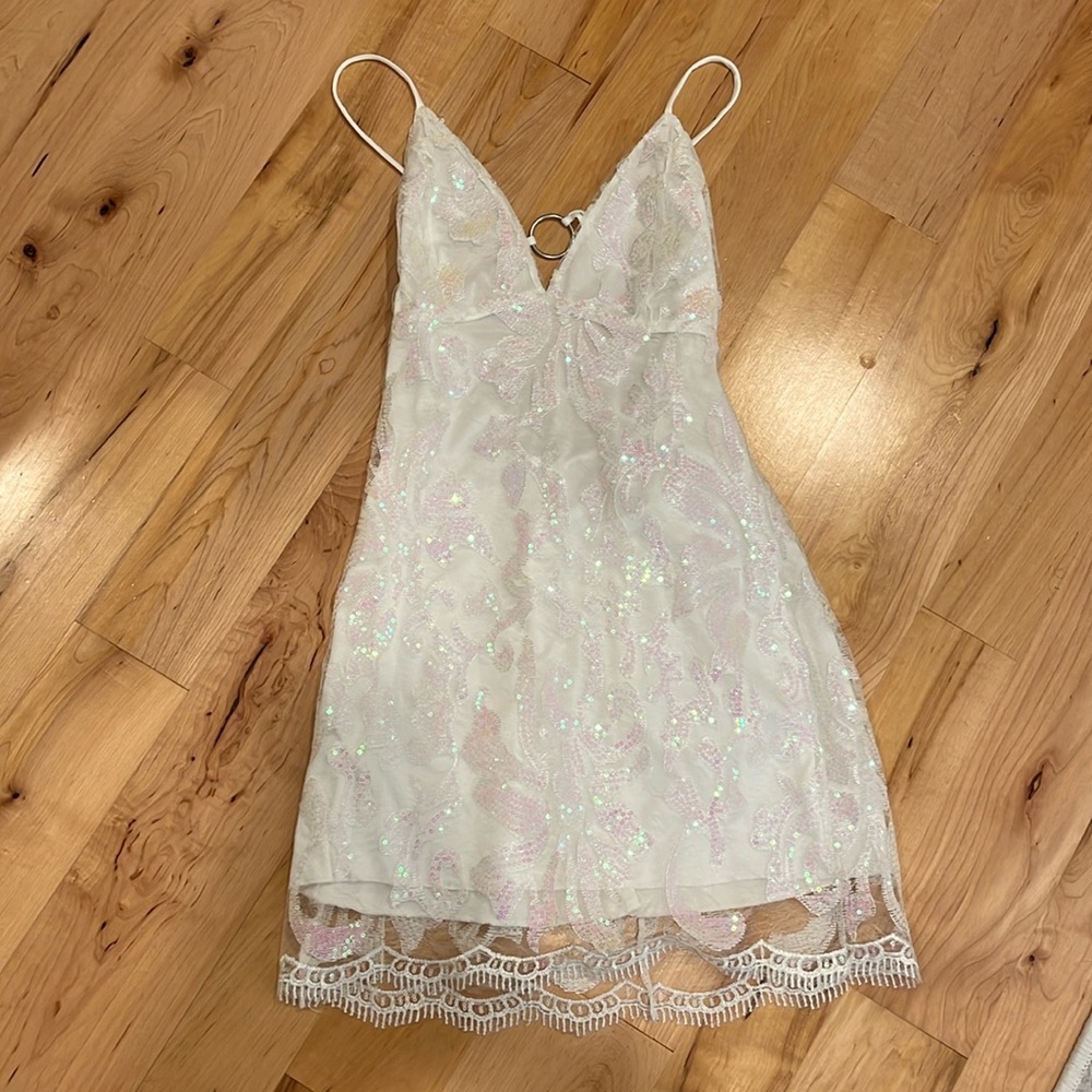 Lucy in the sky sparkly mini dress